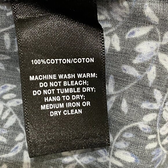 Lafayette 148 Women's Shirt Button Up Tunic Sz XL Long Sleeve Cotton Floral - Picture 11 of 11